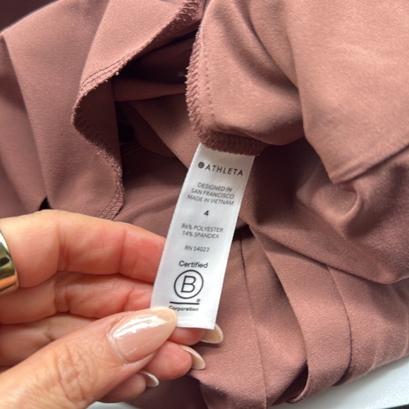 Athleta Venture Pants Joggers in Hearth Rose Size 4 - Picture 10 of 11